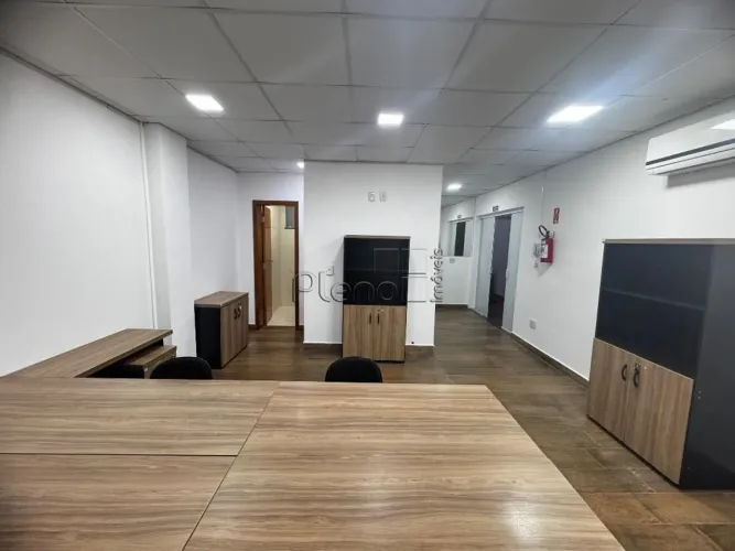 Sala para locação com 58m² no Swiss Park, Campinas.