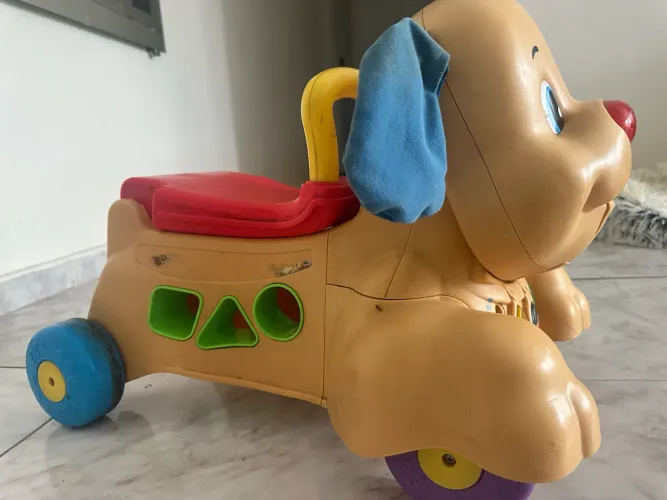 carrinho andador fisher price 2 em 1 