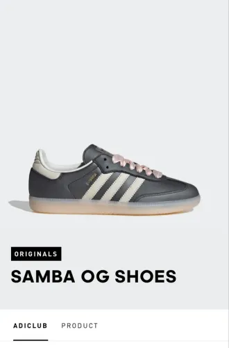 ORIGINALS SAMBA OG SHOES femenino 