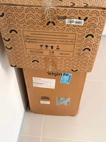 Ar condicionado 24000 btus Elgin Na Caixa