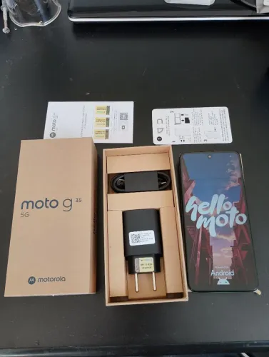 CELULAR NOVO MOTOROLA MOTO G 35 NOTA FISCAL 