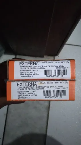 FECHADURA EXTERNA STAM