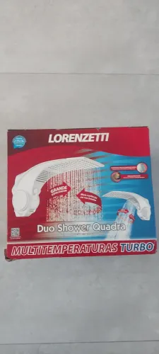 Chuveiro Lorenzetti duo shower quadra