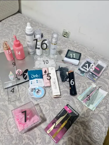 Kit COMPLETO Lash Design Iniciante - Para treino