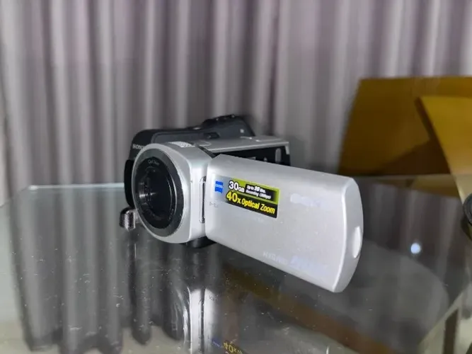 filmadora sony handycam dcr-sr45 30gb zoom 40x - SUPER CONSERVADA