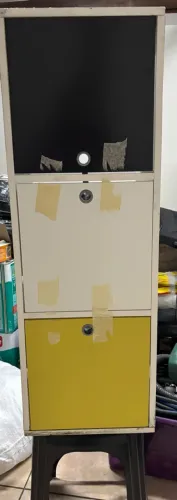 Nicho armário de 3 portas