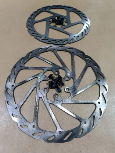 Par de discos Sram avid 6 furos 180mm 160mm mtb