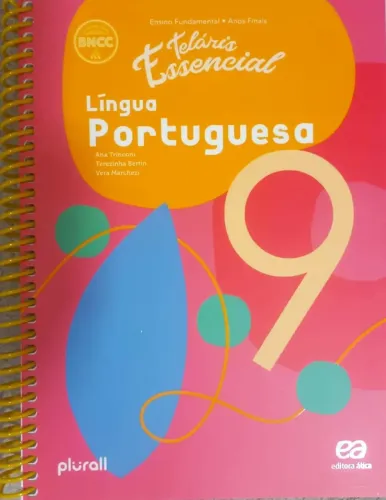 Livri didático Teláris Essencial Lingua Portuguesa 9 - Novo