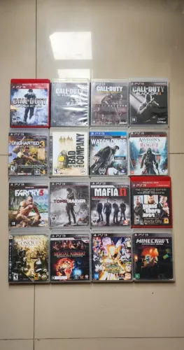 Jogos Ps3, 50 Reais Cada