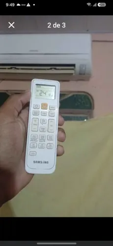 Vendo esse ar split 9000 btus pegando perfeitamente nao entrego aceito proposta ou negocio