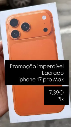 iphone 17 pro Max laranja