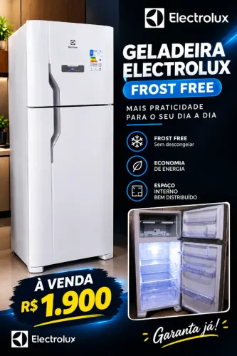 Geladeira Electrolux FrostFree
