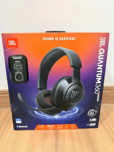 Fone JBL Quantum 360 sem fio