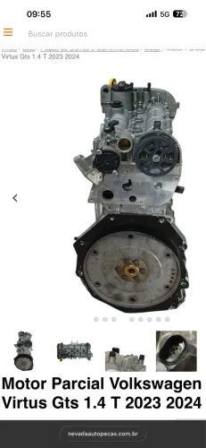Motor 1.4 Virtus Gts