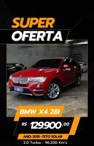 BMW X4 Xdrive 28I X-line 2.0 Turbo 245cv AUT 2015