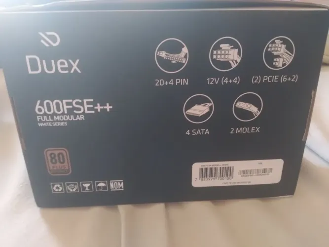 Fonte duex 600w full modular