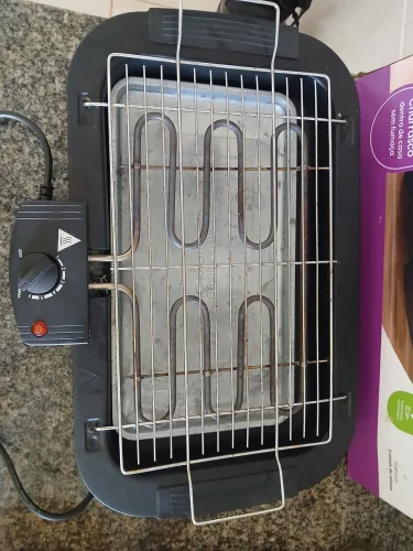 Churrasqueira Elétrica De Mesa Bbq Show Elgin 110V