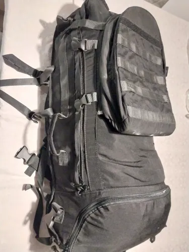 Mochila cargo tática em cordura