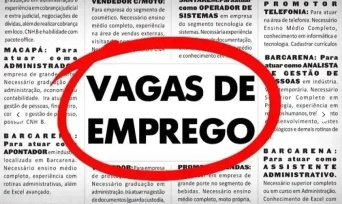 Vaga de Emprego Atendimento