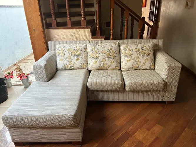 Jogo de sofás chaise