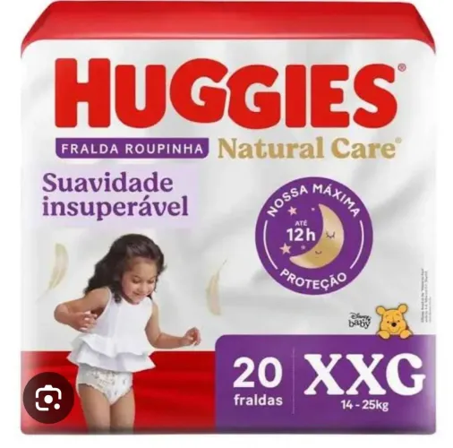 Venda de fraldas descartável huggies roupinha