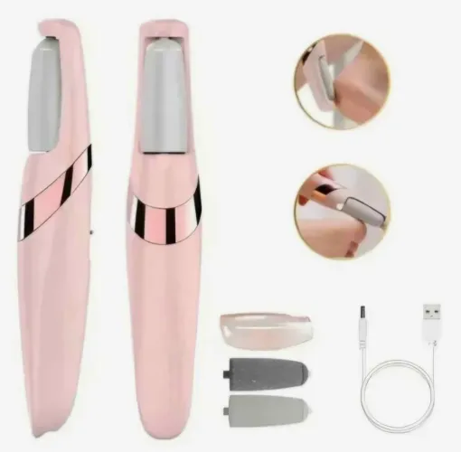 Aparelho Lixa Pés Elétrico Esfoliante Removedor De Calos Usb
