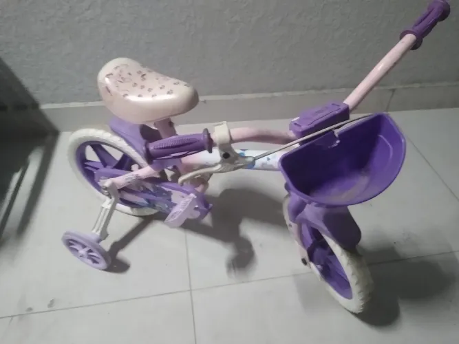 Bicicleta Infantil Nathor Cat Rosa/Violeta