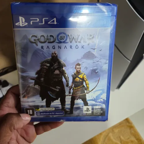 Jogo ps4 god of war Ragnarok novo