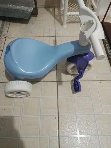 Velocípede masculino azul