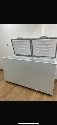 Freezer gelopar 530L novo na garantia de loja