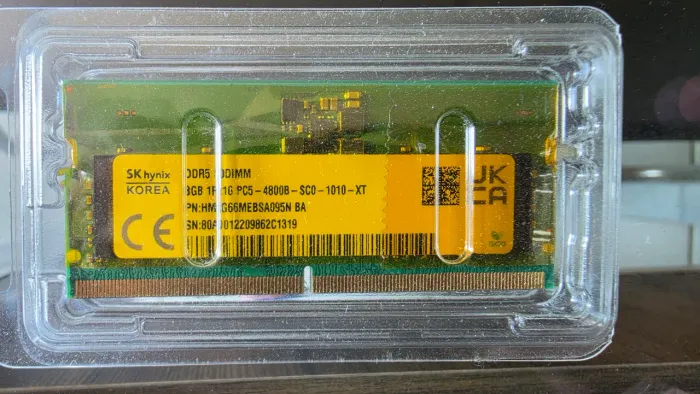 Memoria ram 8G ddr5 4800