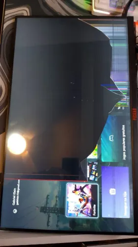 Monitor Gamer Pichau - Para Peças / Sucata (Tela Quebrada)