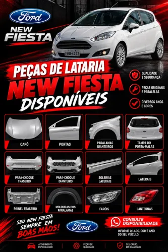 Peças de lataria de New Fiesta