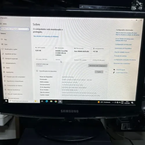 Computador Lenovo Core I3 compacto
