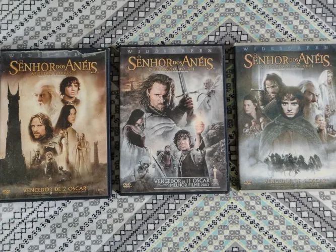 DVDs TRILOGIA_O SENHOR DOS ANÉIS