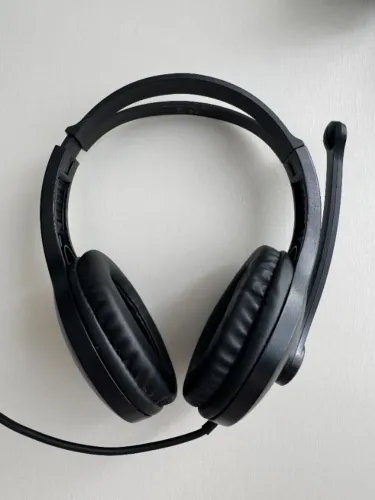 Headset USB Profissional com Placa de Som, Áudio Digital e Microfone - K800 US