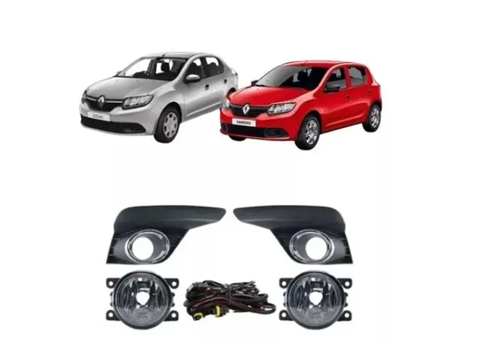 Kit Farol de milha do Logan e Sedan 2019 Shocklight