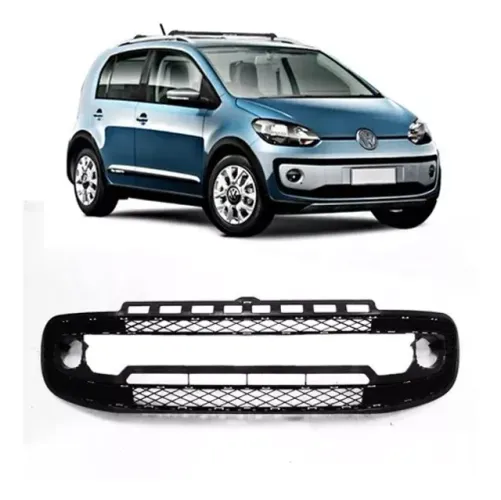 Grade Parachoque Volkswagen Up TSI 2014 à 2017 - Externo Preto - Fipparts