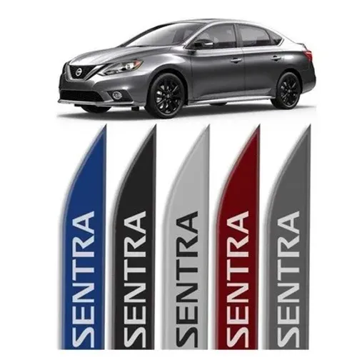 Friso Lateral Nissan Sentra - Azul / Branco / Preto / Cinza / Prata / Vermelho