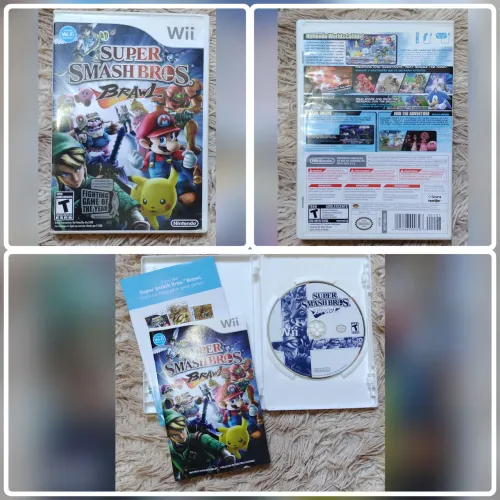 Super Smash BROS Brawl Completo Nintendo Wii