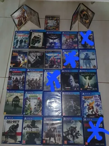 Vendo ou Troco Jogos de PS3 e PS4