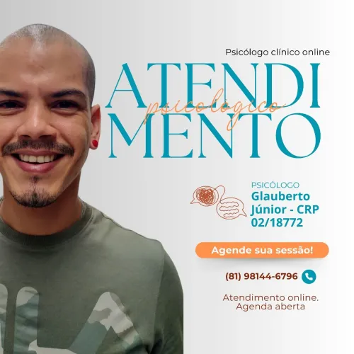 Psicólogo clínico - Atendimento psicológico Online,