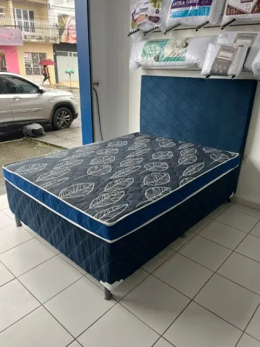 Conjunto unibox e cabeceira Royal comfort 