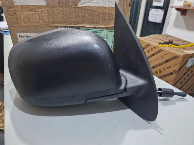 Retrovisor manual Direito Nissan March 2012/2014 Genuíno ref 963011HK0A.
