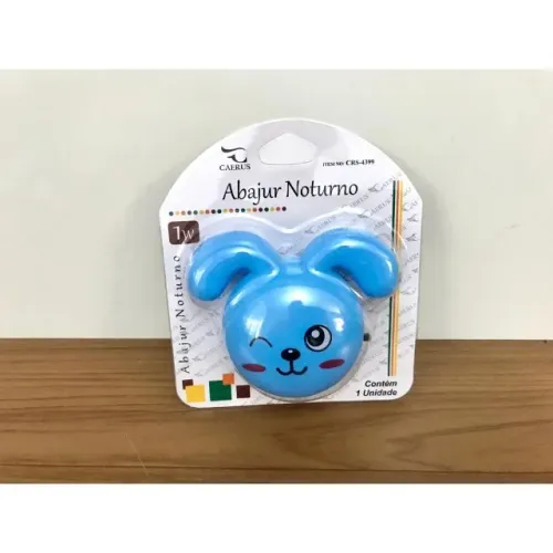 Mini Abajur De Tomada Led Cachorrinho Bivolt Infantil