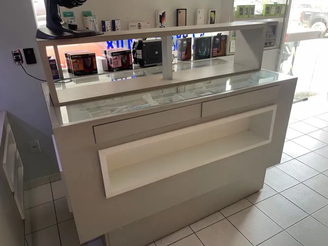 Racks painel expositor de loja de celulares semi joia acessórios em geral