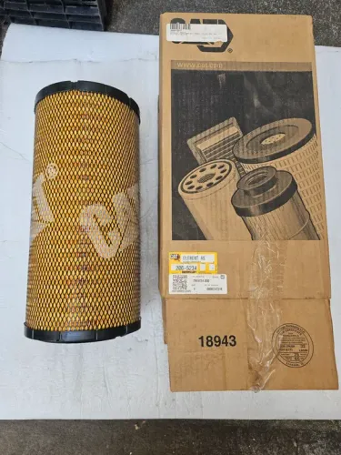 Retroescavadeira escavadeiras caterpillar filtro ar primário novo original 2065234