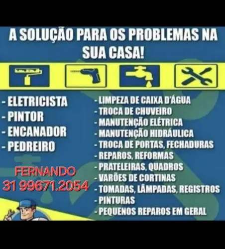 Serviços de reparos em geral