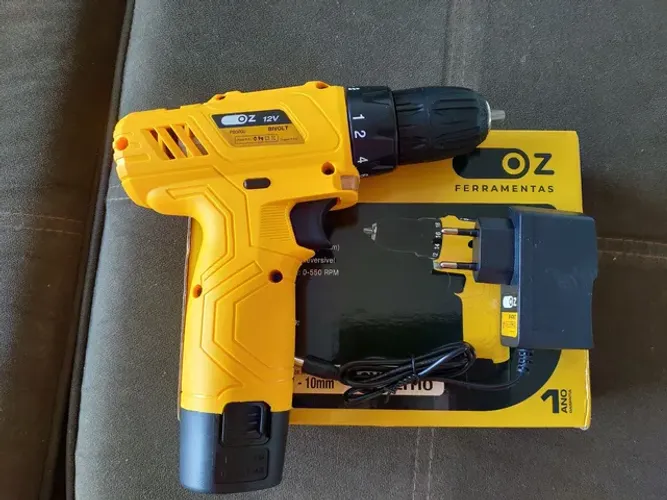 Parafusadeira 12V (NOVO)