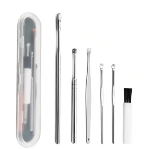 Kit com 6 peças removedor de cera.